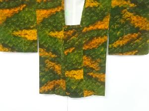 樹木模様道行コート